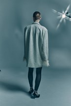 Жакет-платье с перьями - фото 58785