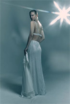 Юбка-макси из пайетки - фото 58840