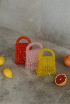 Сумка из стеклянных бусин - фото 58996