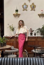 Юбка-макси из эко-кожи - фото 59011