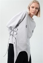 Свитшот с подвязками - фото 59060