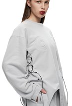 Свитшот с подвязками - фото 59066