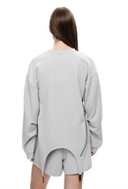 Свитшот с подвязками - фото 59067