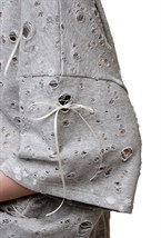 Объёмная футболка дырокол - фото 59121