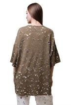 Объёмная футболка дырокол - фото 59130