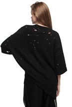 Объёмная футболка дырокол - фото 59139