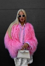 Шуба из ламы - фото 59490