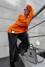 Брюки с пайетками - фото 59521