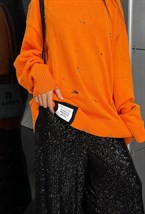 Брюки с пайетками - фото 59522