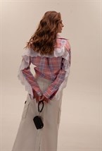 Рубашка с воланом - фото 59562