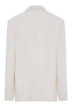 ЖАКЕТ ПРЯМОГО КРОЯ С ЧОКЕРОМ - фото 61075