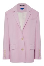 ЖАКЕТ ПРЯМОГО КРОЯ С ЧОКЕРОМ - фото 61076