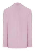 ЖАКЕТ ПРЯМОГО КРОЯ С ЧОКЕРОМ - фото 61078