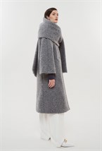 ПАЛЬТО С ШАРФОМ - фото 61130