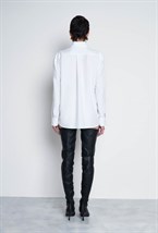 РУБАШКА С ОТЛОЖНЫМ ВОРОТНИКОМ - фото 61328