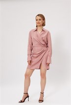 Платье мини с запахом - фото 61390 Платье мини с запахом - фото 61390