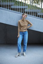 Свитер с круглым воротом - фото 61435