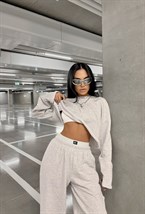 КОСТЮМ ИЗ ФУТЕРА МЕЛАНЖ - фото 61591