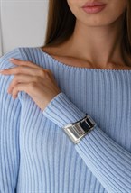 ПЛАТЬЕ ИЗ ХЛОПКОВОЙ НИТИ - фото 61801