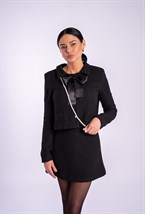 Юбка мини твид - фото 61931