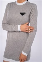 Платье мини логслив - фото 61951