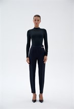 Брюки с вырезом - фото 63327