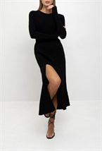 Юбка с разрезом - фото 63788