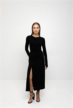 Юбка с разрезом - фото 63793