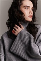 СВИТЕР ИЗ МЕРИНОСОВОЙ ШЕРСТИ - фото 63960