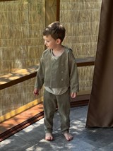 Вельветовые брюки для мальчика и девочки - фото 64229