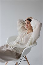 Рубашка с широкими манжетами - фото 6430