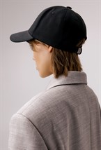 Бейсболка с высоким лобником BLACK - фото 65387