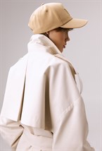 Бейсболка с высоким лобником BEIGE - фото 65396