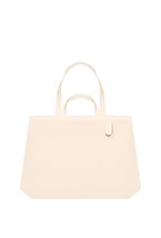 Сумка-шоппер large с окантовкой в тон - фото 65419