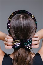 Ободок с пайетками - фото 65907