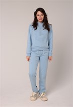 Брюки из футера "BE BRIGHTER" - фото 67611