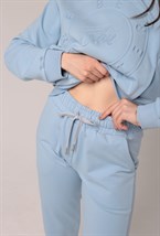 Брюки из футера "BE BRIGHTER" - фото 67613