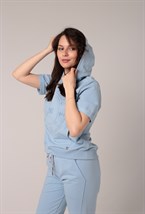 Худи из футера двухнитки "BE BRIGHTER" - фото 67622