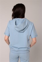 Худи из футера двухнитки "BE BRIGHTER" - фото 67624