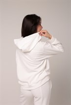 Худи из велюра "BE BRIGHTER" - фото 67643