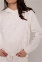 Худи из велюра "BE BRIGHTER" - фото 67644