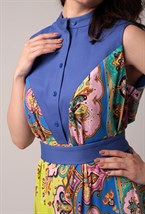 Платье с принтом - фото 67721