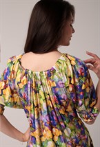 Платье с цветочным принтом - фото 67732