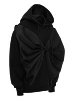 Худи с чёрным бантом - фото 67958