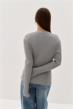 Кардиган в рубчик - фото 70089