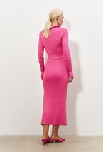 Костюм топ и юбка с разрезом - фото 70094