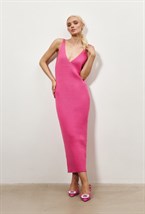 Платье вязаное на бретелях - фото 70106