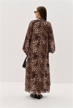 Платье Нинель с рюшей - фото 70154