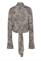 Блуза с завязками Tie - фото 70298