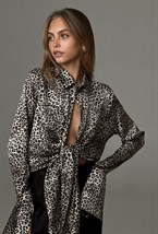 Блуза с завязками Tie - фото 70299